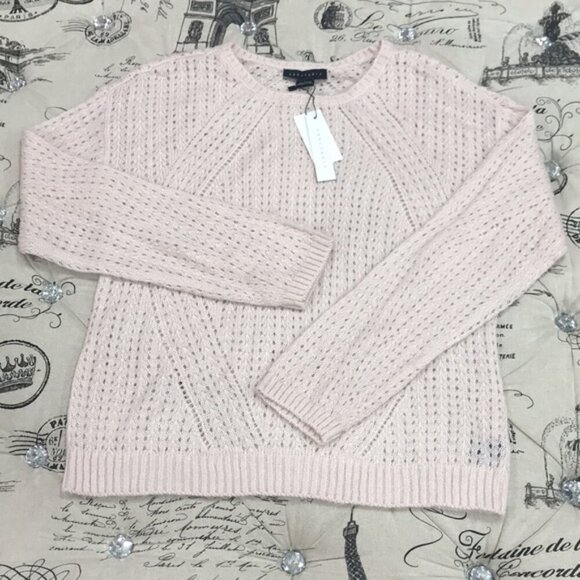 Sanctuary Hole In One Pointelle Sweater - Picture 2 of 5